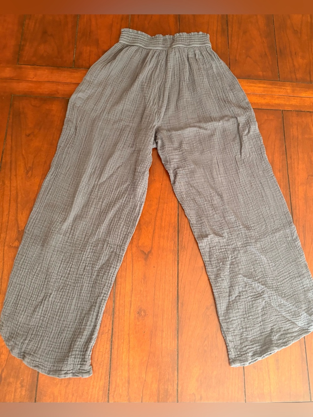 Marine Layer Corinne Gauze Wide Leg Pant - Picture 4 of 9